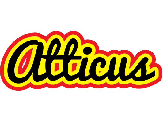 Atticus flaming logo