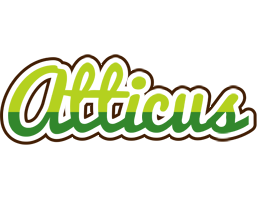 Atticus golfing logo