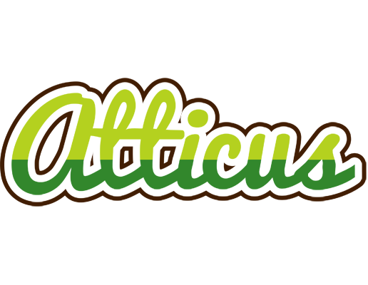 Atticus golfing logo