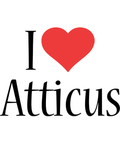 Atticus i-love logo