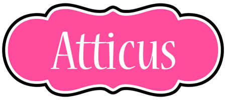 Atticus invitation logo