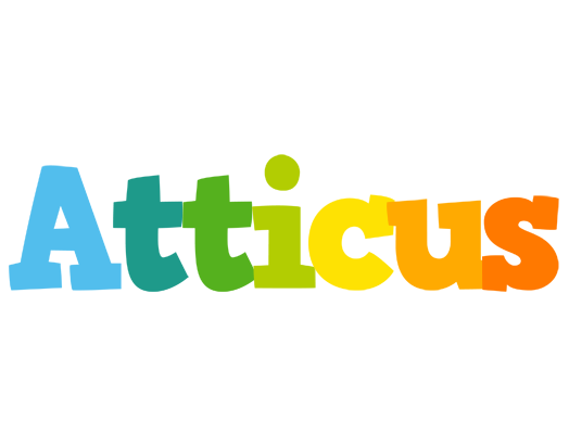 Atticus rainbows logo