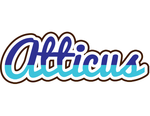 Atticus raining logo