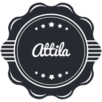 Attila badge logo