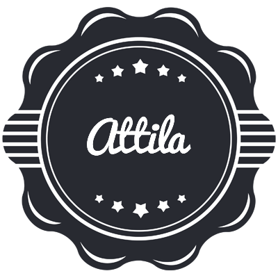 Attila badge logo