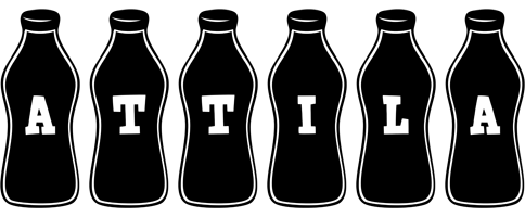 Attila bottle logo