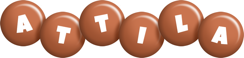 Attila candy-brown logo