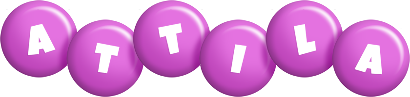 Attila candy-purple logo