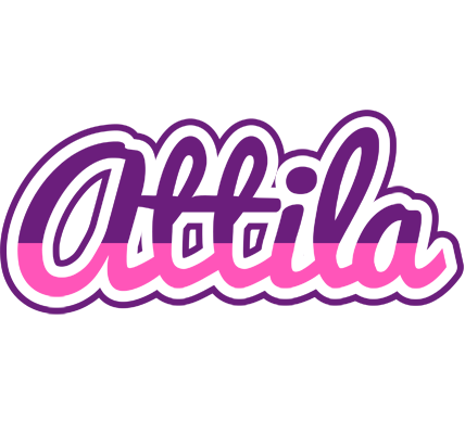 Attila cheerful logo