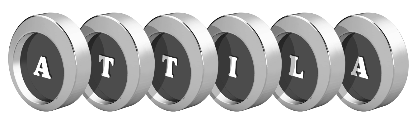 Attila coins logo