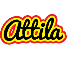 Attila flaming logo