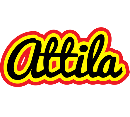 Attila flaming logo
