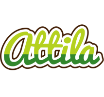 Attila golfing logo