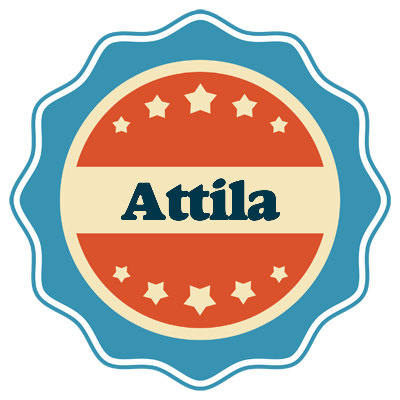 Attila labels logo