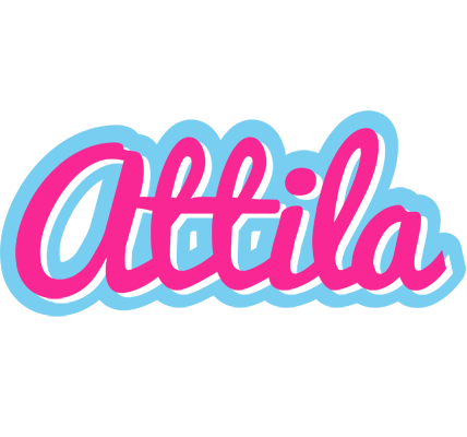 Attila popstar logo