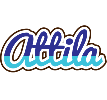 Attila raining logo