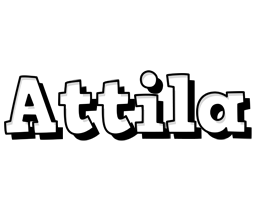 Attila snowing logo