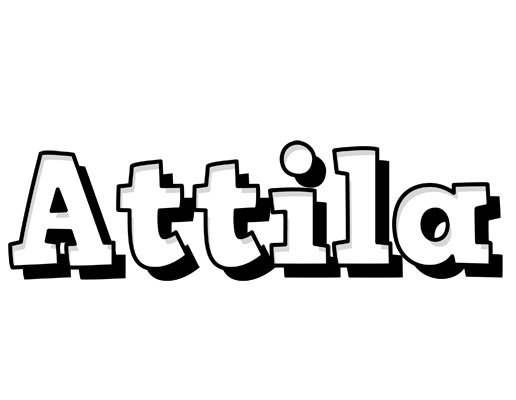 Attila snowing logo