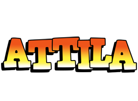 Attila sunset logo