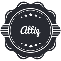 Attiq badge logo