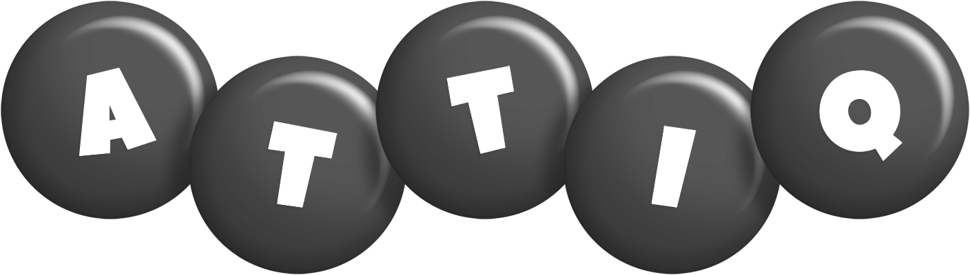 Attiq candy-black logo