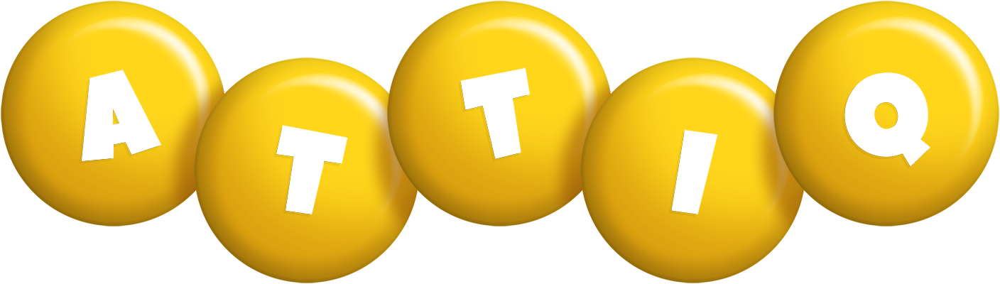 Attiq candy-yellow logo