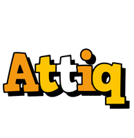 Attiq cartoon logo