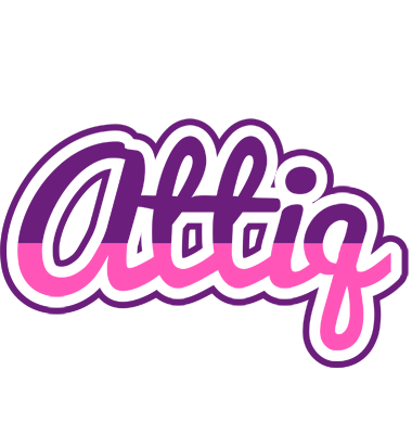 Attiq cheerful logo