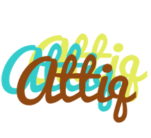 Attiq cupcake logo