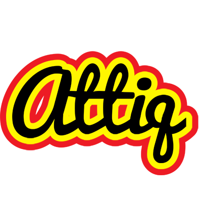 Attiq flaming logo