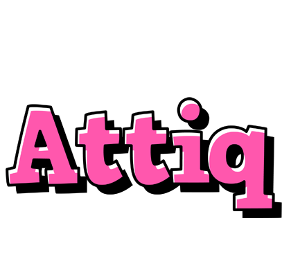 Attiq girlish logo