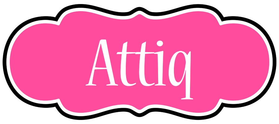 Attiq invitation logo