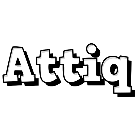 Attiq snowing logo