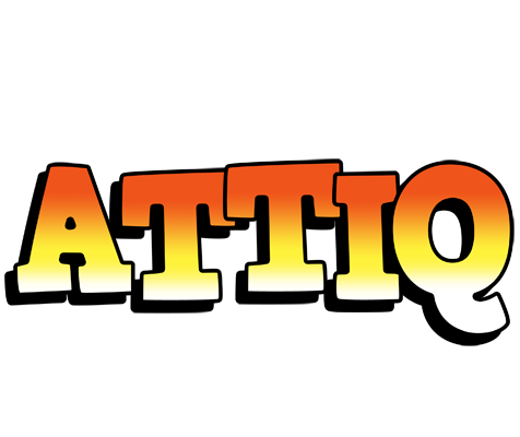Attiq sunset logo