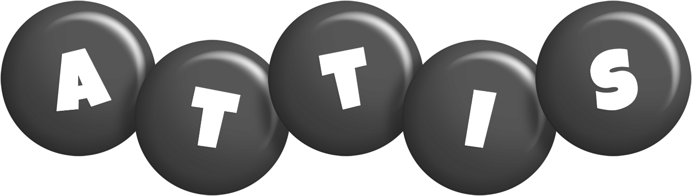 Attis candy-black logo