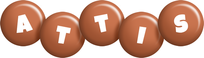 Attis candy-brown logo