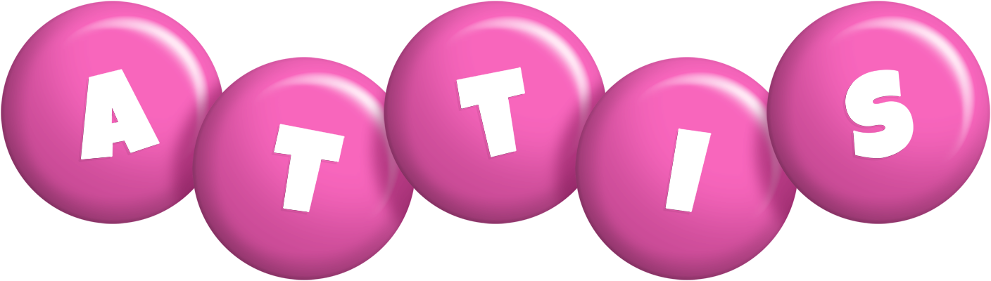 Attis candy-pink logo