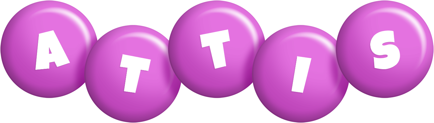 Attis candy-purple logo