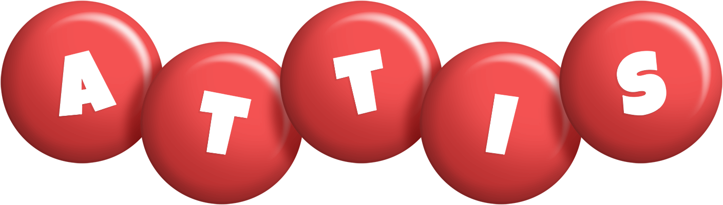 Attis candy-red logo