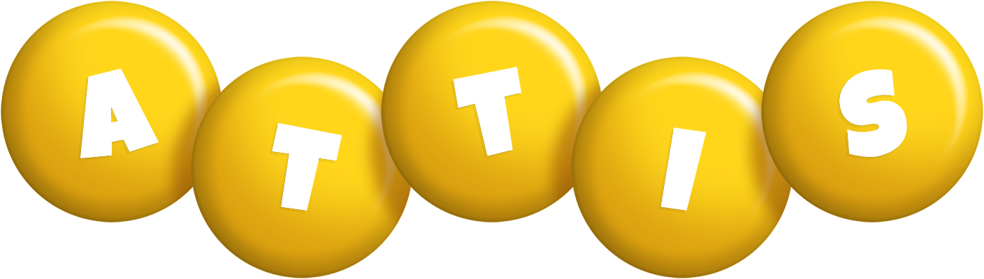 Attis candy-yellow logo