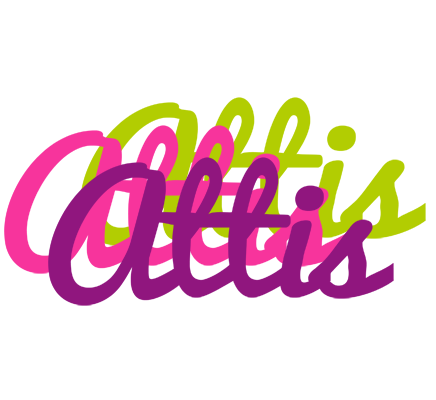 Attis flowers logo