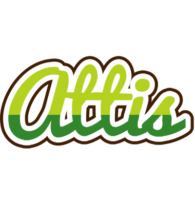 Attis golfing logo