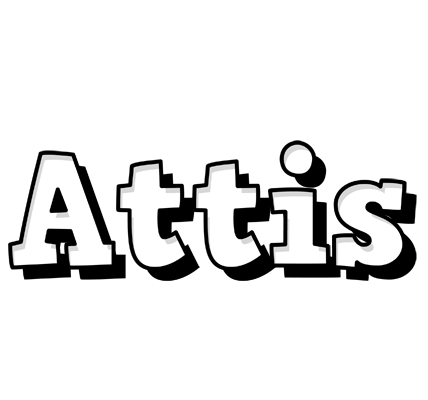 Attis snowing logo