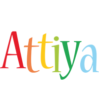 Attiya birthday logo