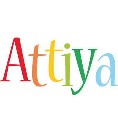 Attiya birthday logo