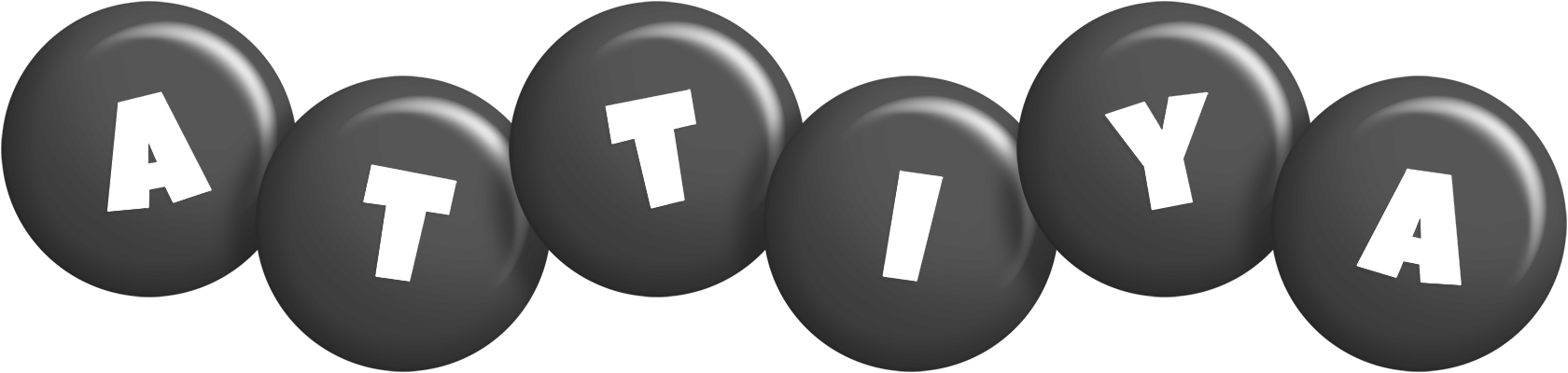 Attiya candy-black logo