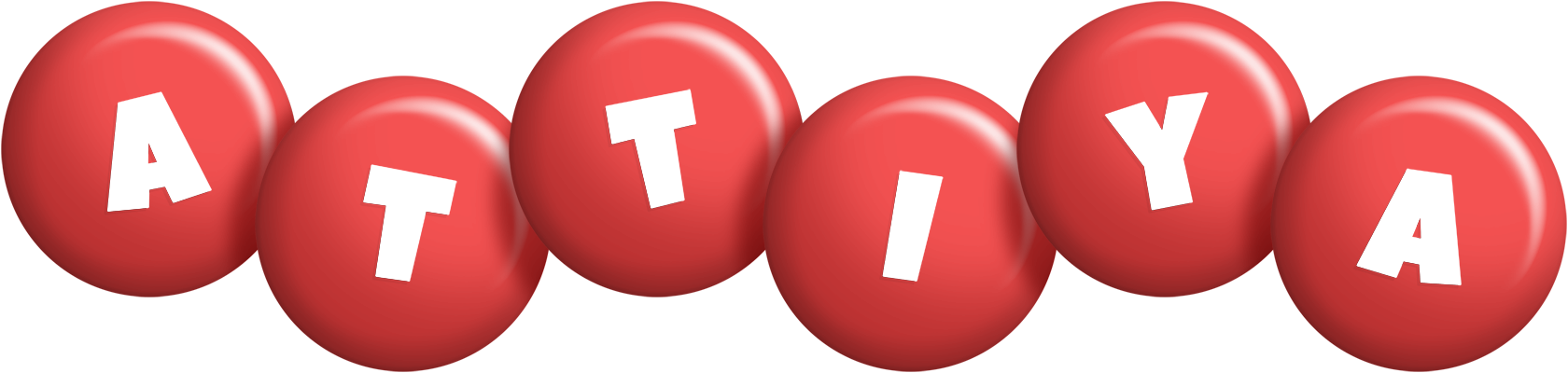 Attiya candy-red logo