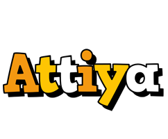 Attiya cartoon logo