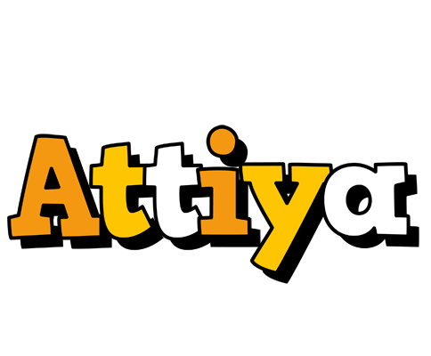 Attiya cartoon logo
