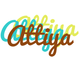 Attiya cupcake logo